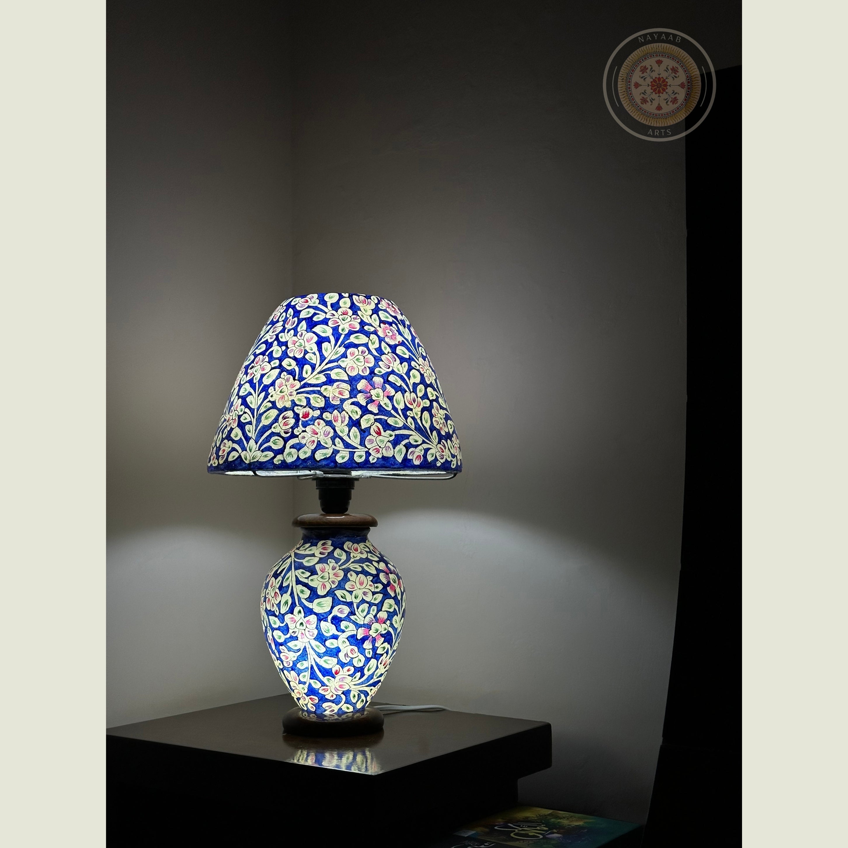 Camel Skin Sidetable Lampshade