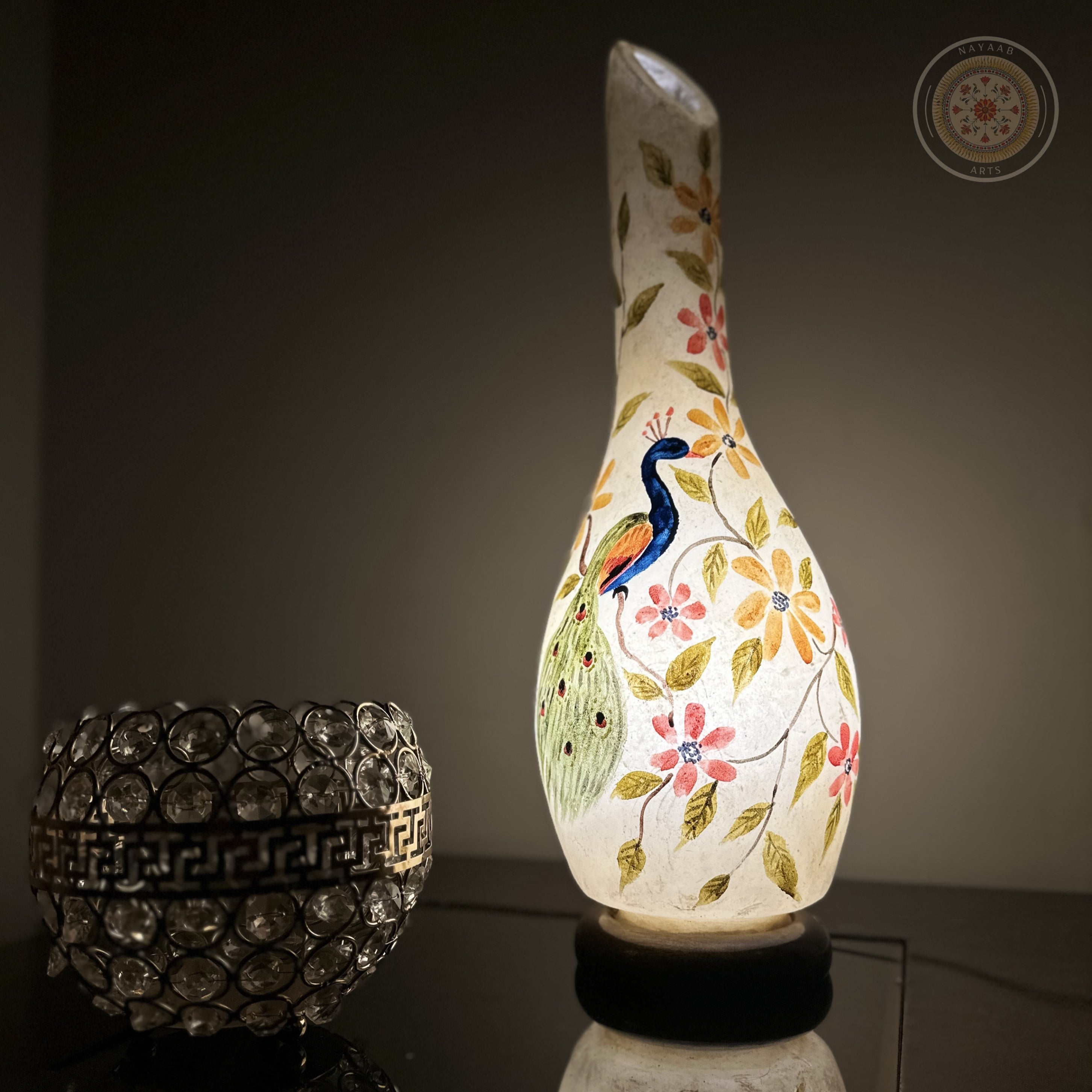 Camel Skin Surahi Lamp