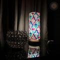 Camel Skin Glass Shaped Lamp